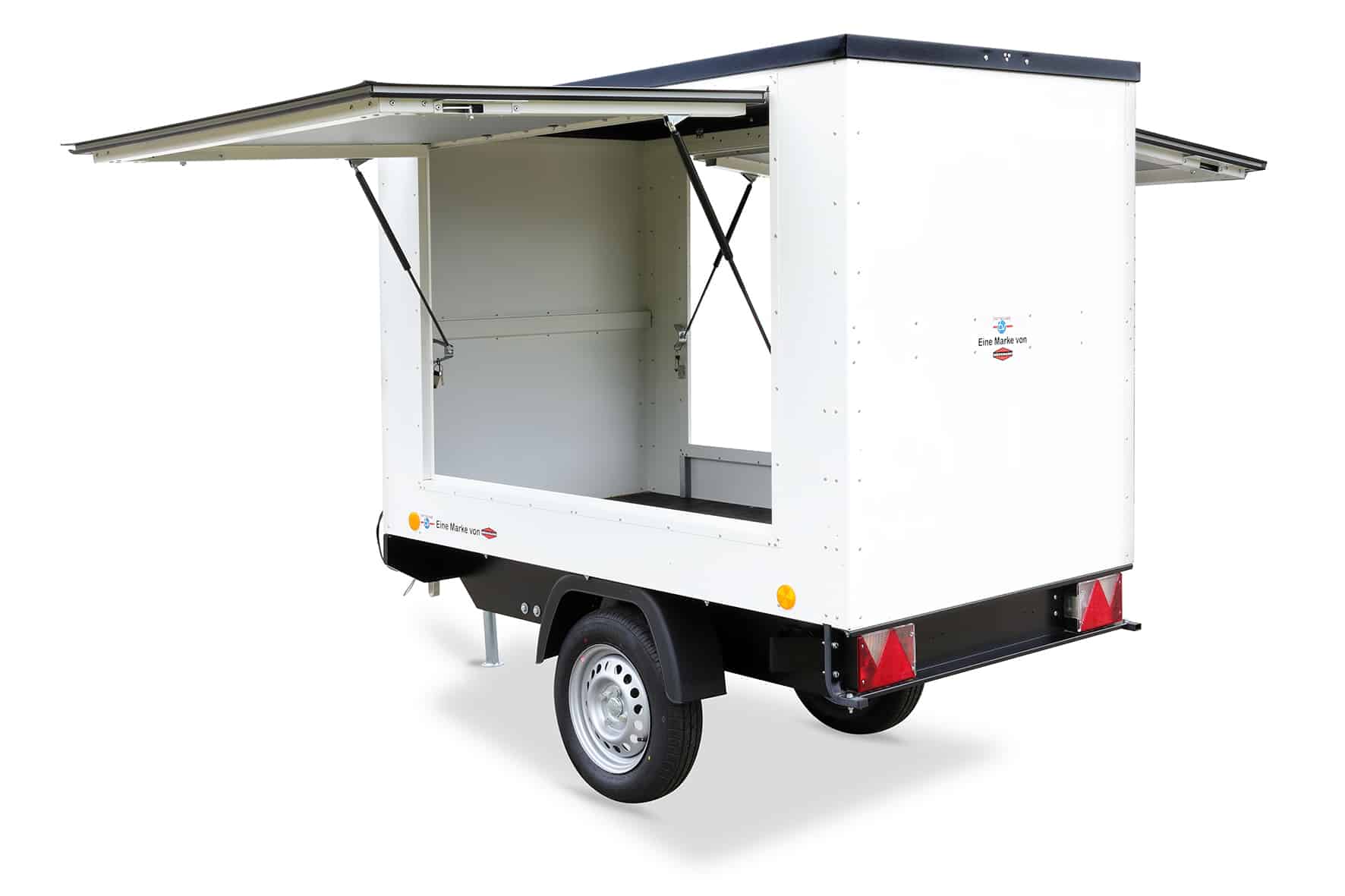 HL-KT-EU2 mit 1 oder 2 Aufstellklappen ungebremst 650 kg – Bild 3