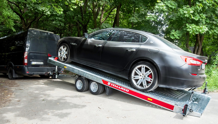 CARKEEPER 4820/2 2,7T, STANDSCHIENEN, Zweiachser, Autotransporter mit Kippfunktion, Temared, 2700 kg• – Bild 5