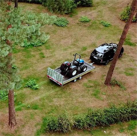 Eduard Maschinentransporter 606 x 200 cm 3000 kg Kippsystem mit Auffahrklappe• – Bild 6