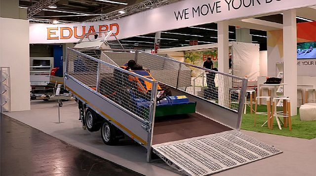 Eduard Maschinentransporter 606 x 200 cm 3000 kg Kippsystem mit Auffahrklappe• – Bild 4