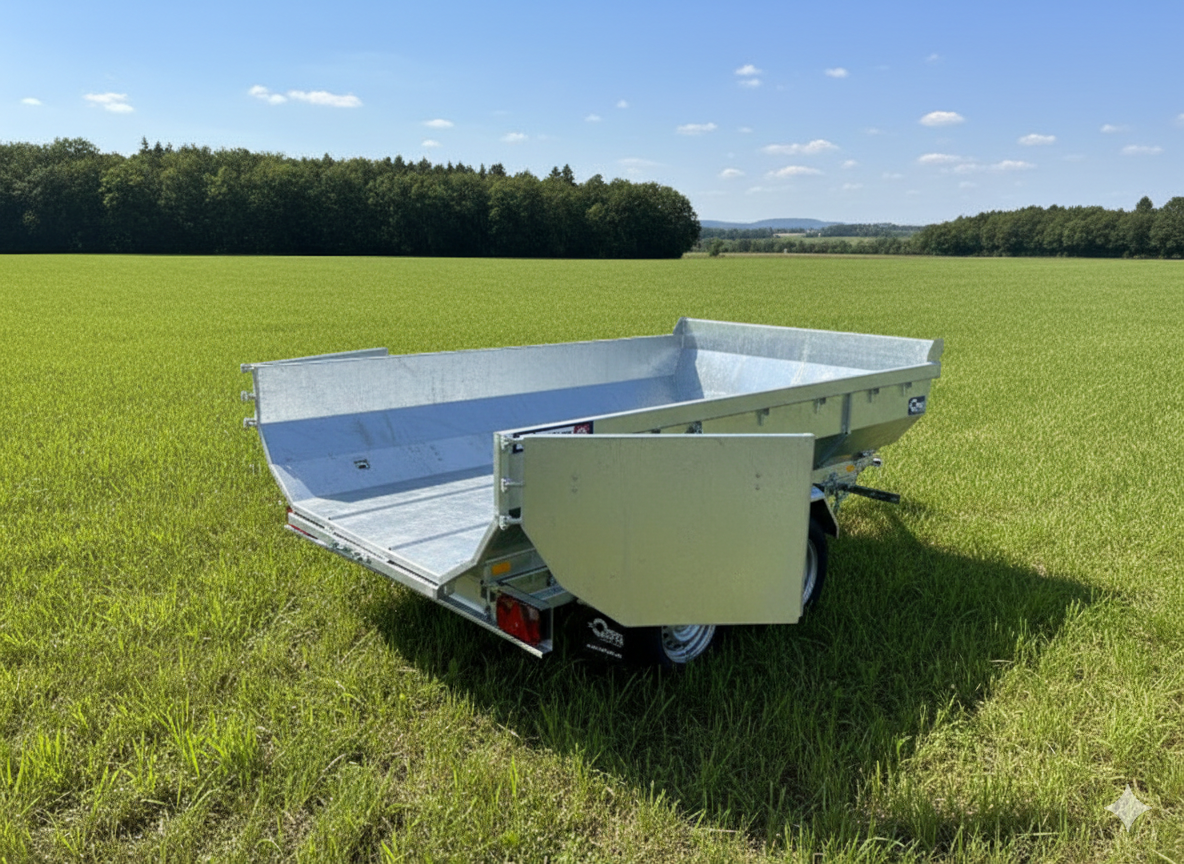 MK3530EP Muldenkipper, Zweiachser, 3500 kg, 4250 Liter Volumen, E-Pumpe – Bild 3