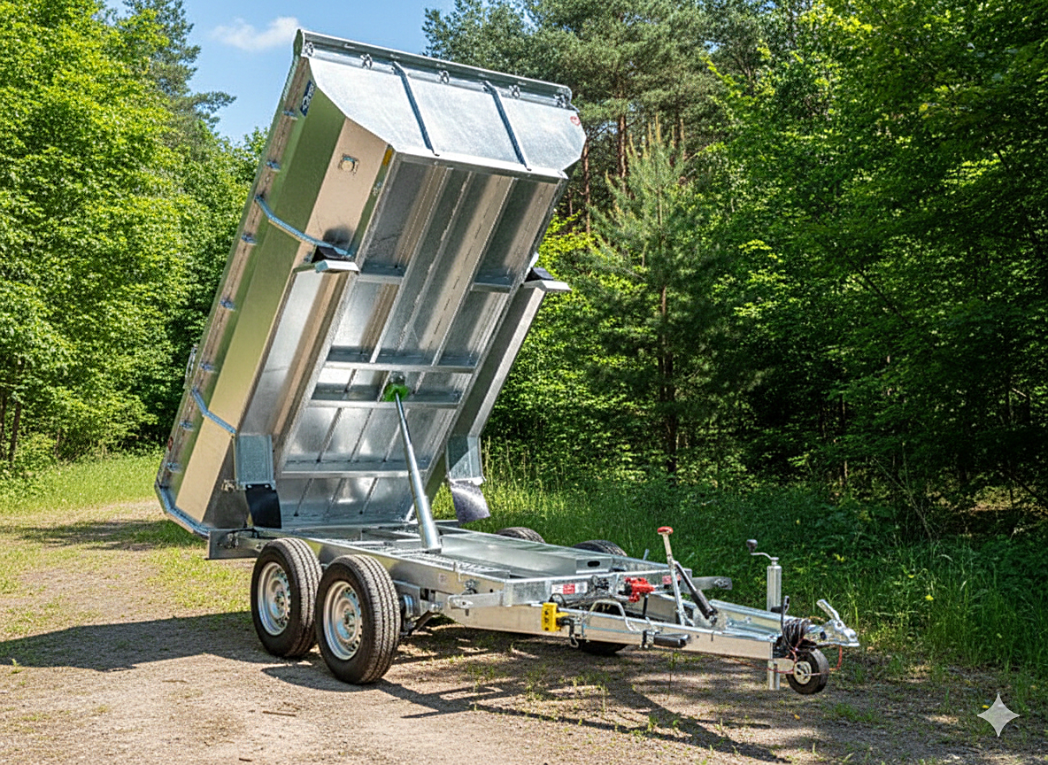 MK3530EP Muldenkipper, Zweiachser, 3500 kg, 4250 Liter Volumen, E-Pumpe – Bild 7